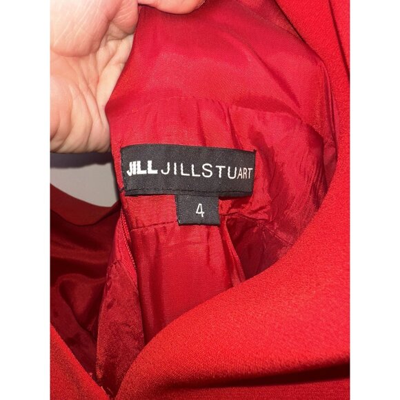 Jill Jill Stuart Red Evening Gown Size 4 - Picture 8 of 8
